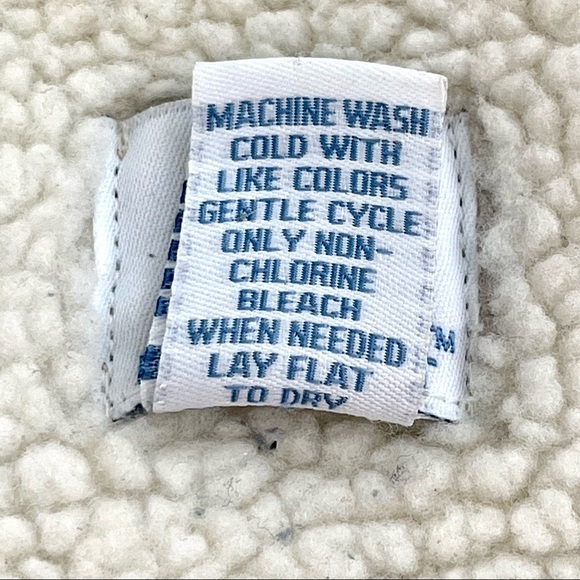 #015 Winter Sherpa-Lined Sweatshirt Zip Up Hoodie - Picture 5 of 5